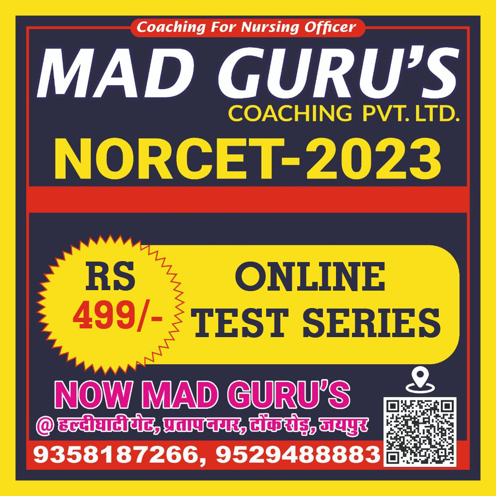 NORCET 2023 Test Series