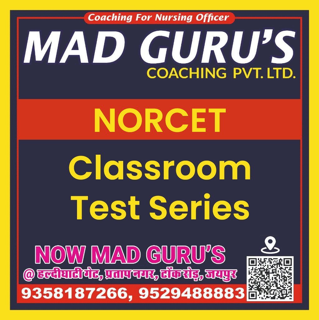 NORCET Classroom Test Series
