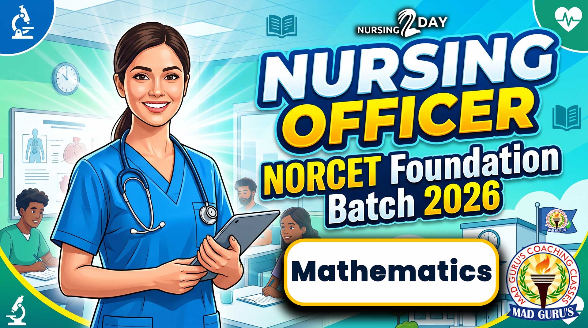 Mathematics | NORCET Foundation Batch 2026