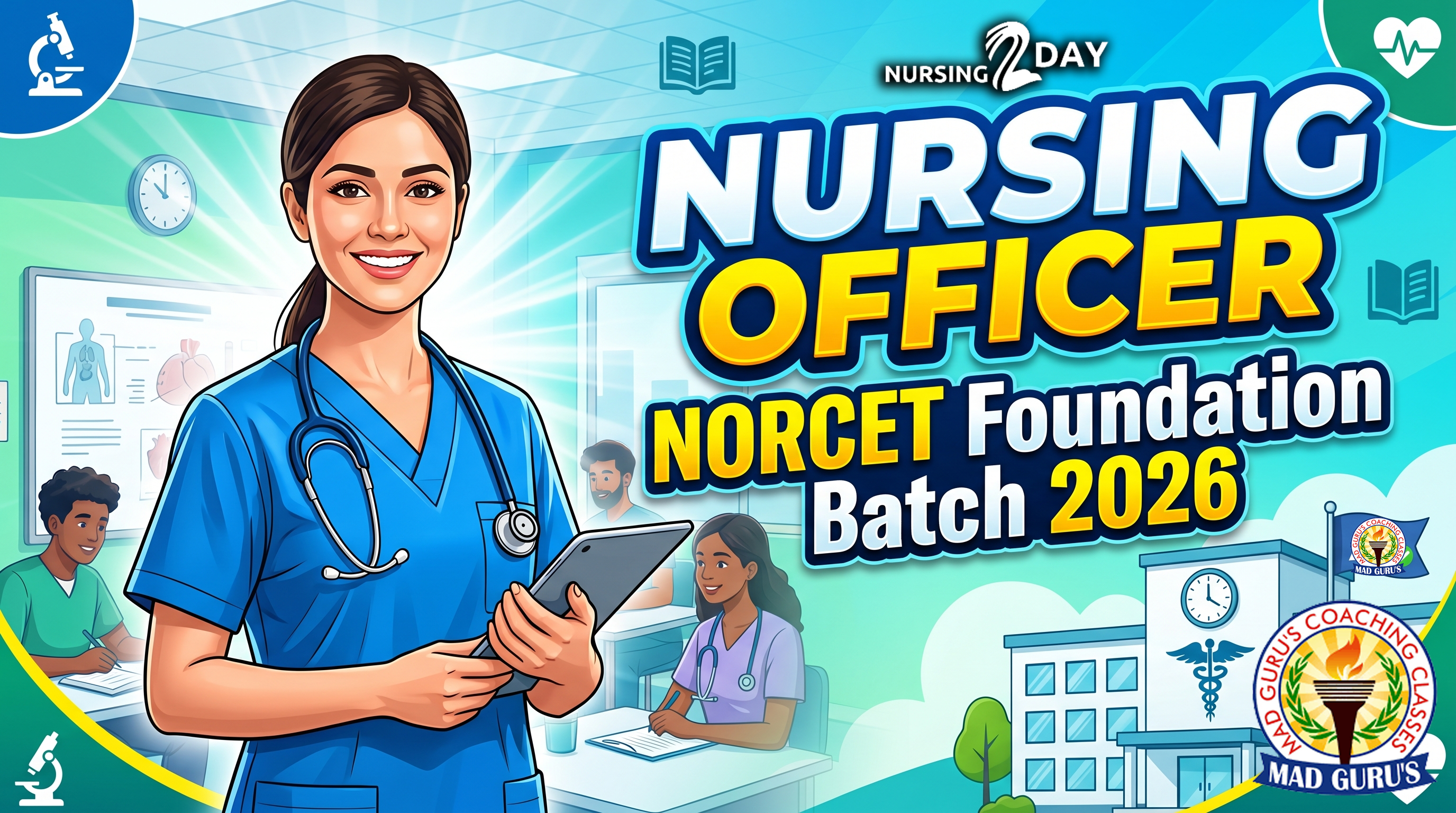 Nursing Officer/NORCET Foundation Course 2026
