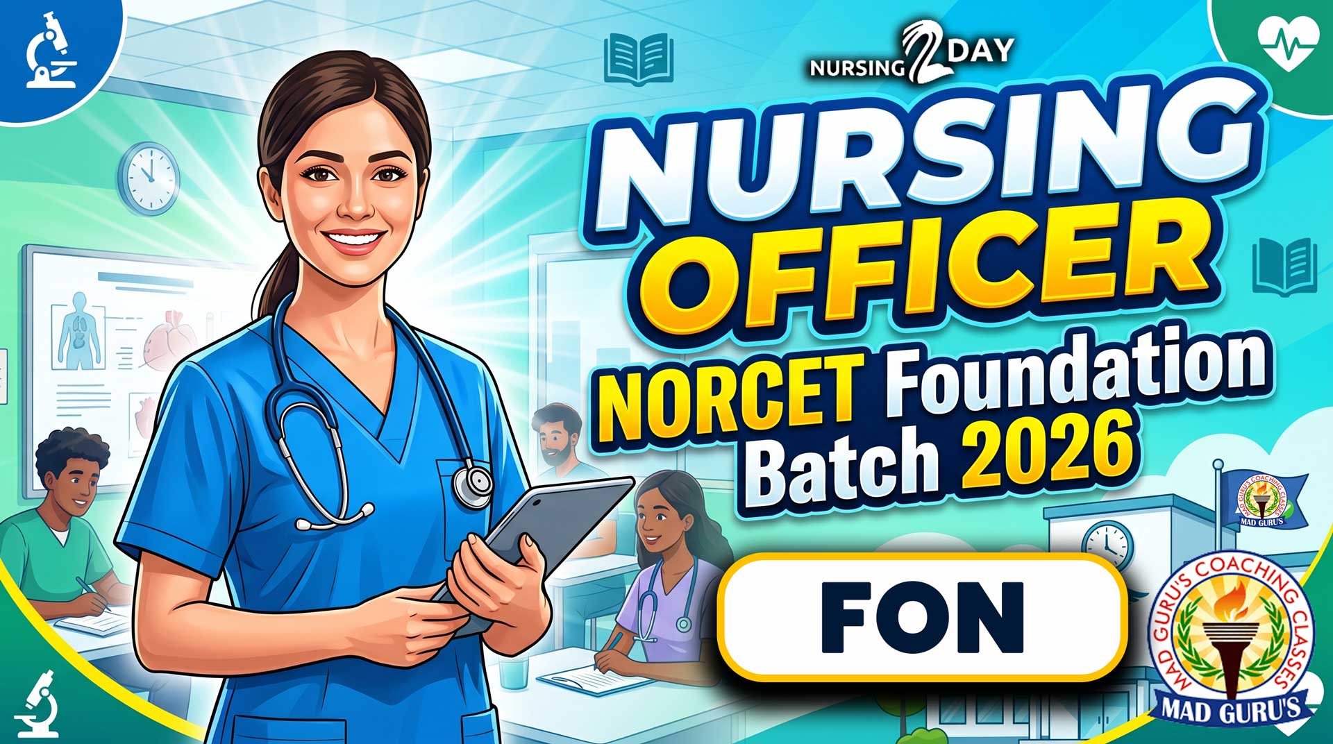 FON | NORCET Foundation Batch 2026