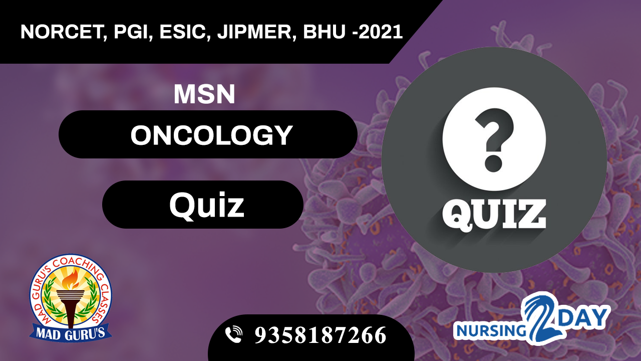 ONCOLOGY Special Quiz