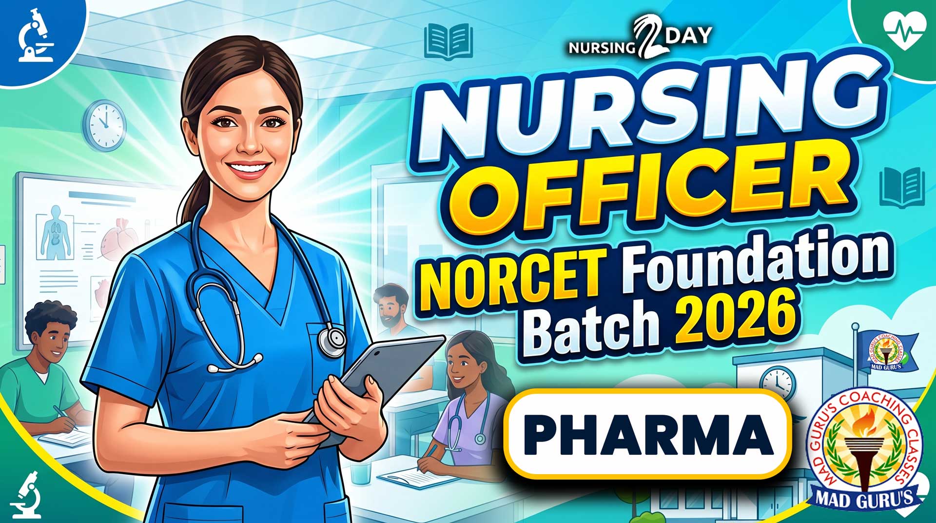 PHARMA | NORCET Foundation Batch 2026